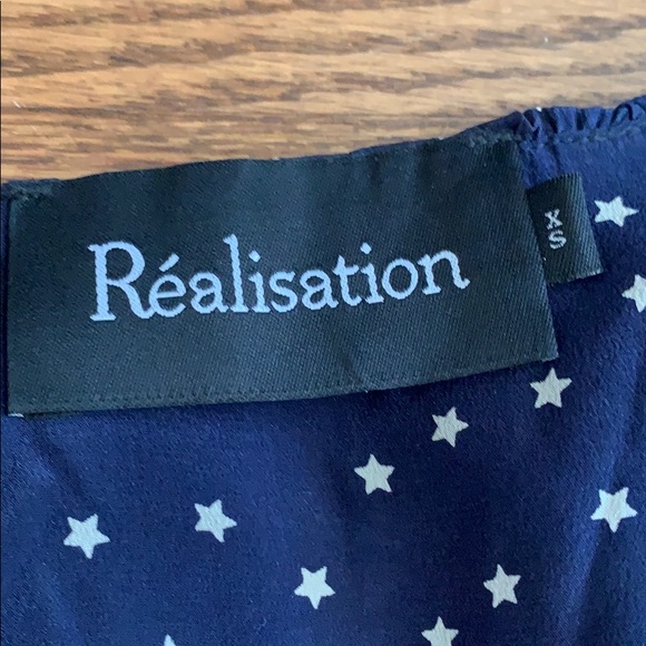 Réalisation Par Alexandra Navy Star Dress XS - Picture 6 of 8